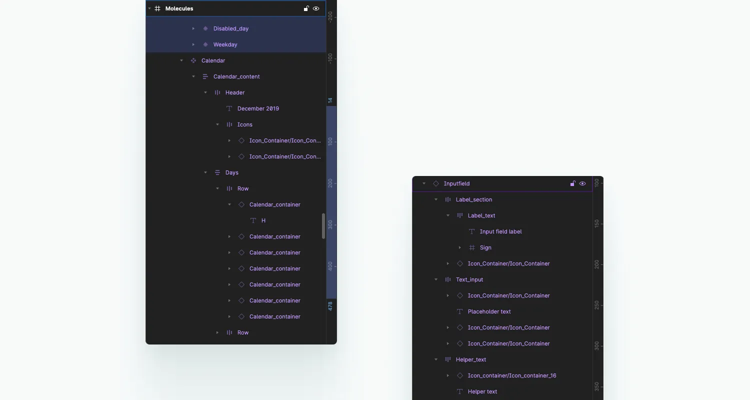 Standardize naming conventions Standardize naming conventions