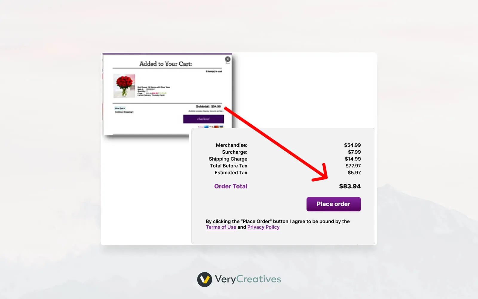 Dark Pattern: Hidden costs Dark Pattern: Hidden costs