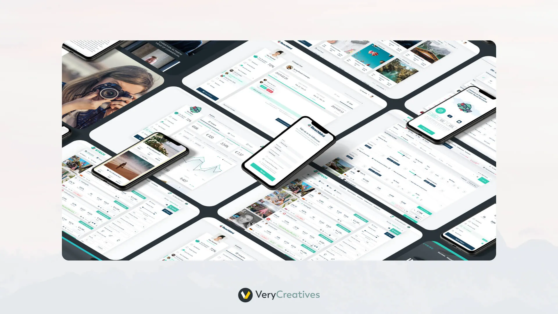 Influencer marketing platform by VeryCreatives