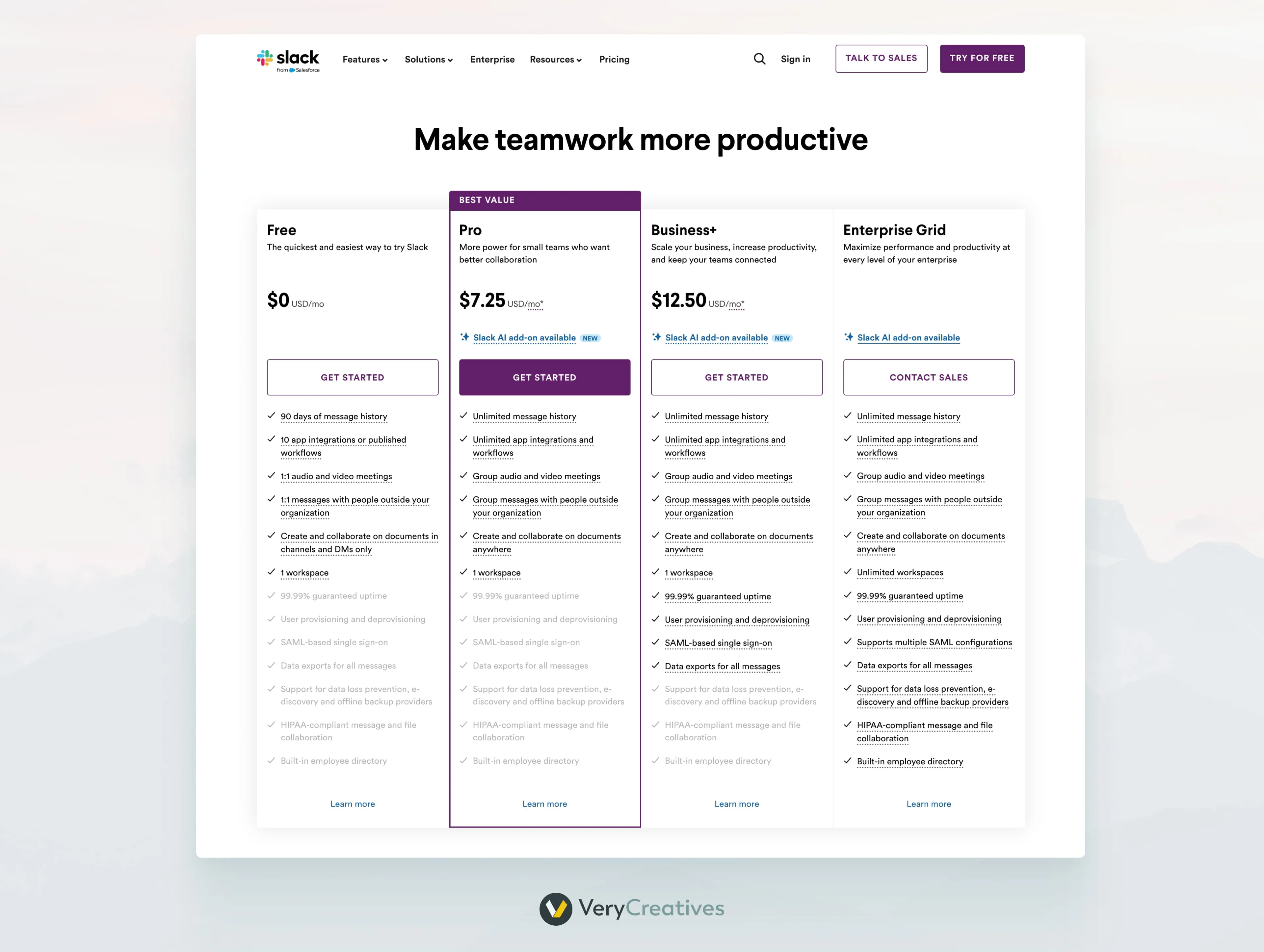 Slack pricing Slack pricing