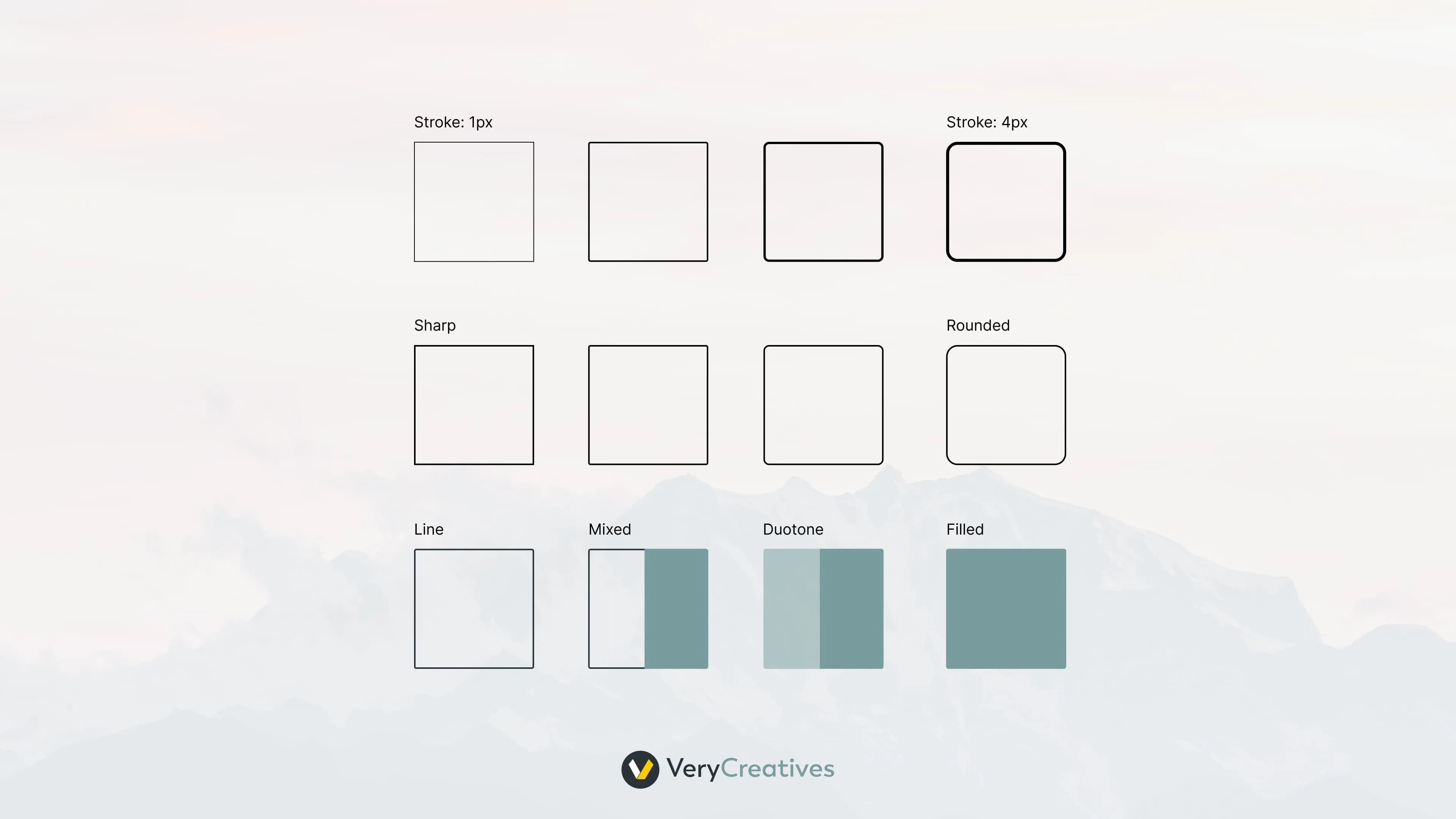 Balance the proportions Balance the proportions